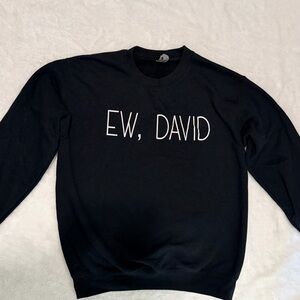 Schitt's Creek Black Graphic Pullover Sweater